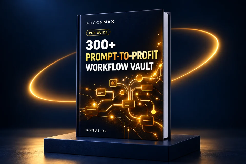 Bonus 2: 300+ Prompt-to-Profit Workflow Vault PDF cover