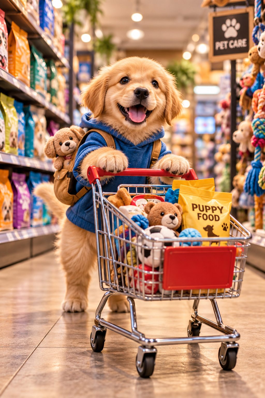 Happy Puppy?s Pet Store Adventure