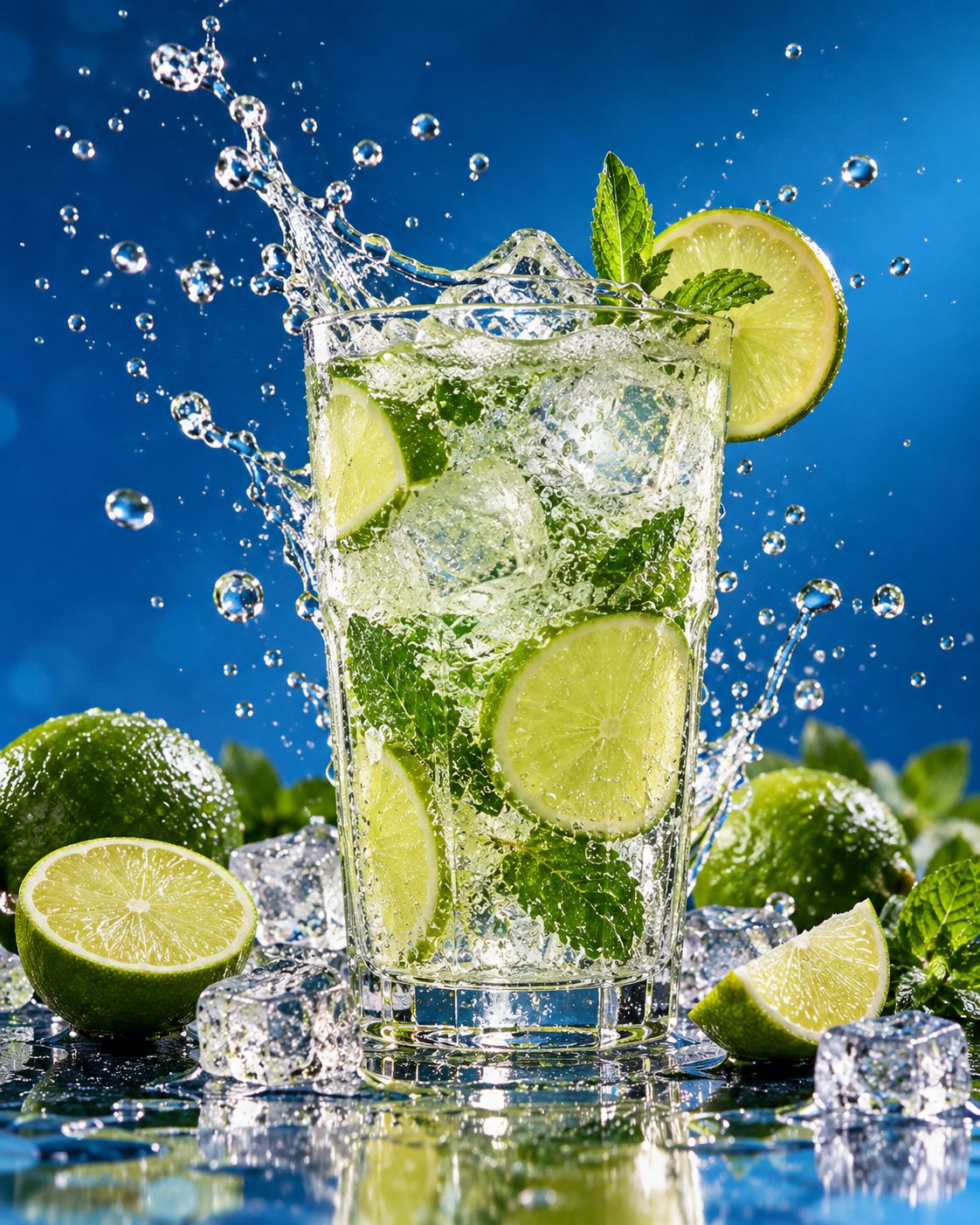 Sparkling Lime Mint Splash